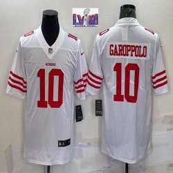 Nike San Francisco 49ers #10 Jimmy Garoppolo white Color Rush Limited Jersey-BD