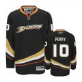 NHL Anaheim Ducks #10 Perry Home Black Jersey