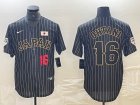 2023 World Cup #13 Shohei Ohtani black Nike Japan majestic baseball Jersey 03