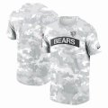 Chicago Bears Nike Arctic Camo 2024 Salute To Service Performance T-Shirt