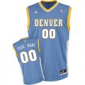 Denver Nuggets Custom Lt blue adidas Road Jersey for sale