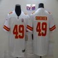 Nike San Francisco 49ers #49 Sorensen white Color Rush Limited Jersey-BD