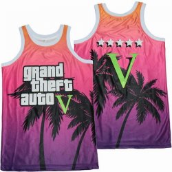 GRAND THEFT AUTO FIVE BASKETBALL JERSEY-SG