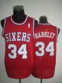 Philadelphia 76ers BARKLEY 34 red nba Jersey