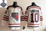 2014 stanley cup Rangers #10 Marian Gaborik Cream NHL Jerseys