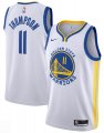 Nike Golden State Warriors #11 Klay Thompson white nba basketball jersey -XD