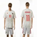 2015-2016 Russia national team KERZHAKOV #11 white soccer away