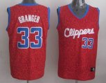 Los Angeles Clippers GRANGER 33 red Decorative pattern nba Jersey