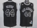 Adidas San Antonio Spurs 44 George Gervin Black NBA Revolution 30 Jerseys