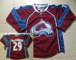 Reebok Nathan Mackinnon Colorado Avalanche #29 Red NHL Jersey