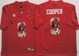 Alabama Crimson Tide #9 Amari Cooper red college football jersey(2)