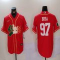 Nike San Francisco 49ers #97 Nick Bosa red Mexico baseball jerseys Joint name-BD