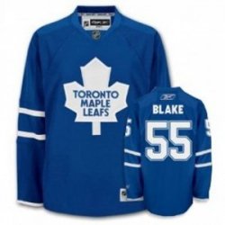 NHL Toronto Maple Leafs 55# BLAKE blue jerseys