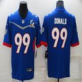 Nike Rams #99 Aaron Donald Blue 2022 All-Star NFL Jersey