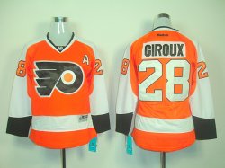 Philadelphia Flyers 28# GIROUX orange women NHL Jerseys