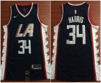 Los Angeles Clippers #34 Tobias Harris dark blue nike nba jerseys