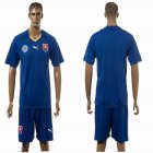 2015-2016 Slovakia team soccer jersey blue away