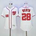 2016 washington nationals 28 Jayson Werth white Flexbase Authentic Collection Jersey