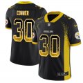 Nike Steelers #30 James Conner black drift Color Rush Limited Jersey