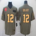 Nike New England Patriots #12 Tom Brady Salute to Service Retired Limited Jersey-BD 01