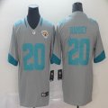 Nike Jacksonville Jaguars #20 Ramsey gray Color Rush Limited Jersey Reverse version