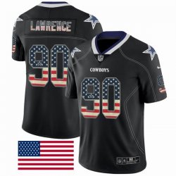 Houston Texans Houston Texans #99 J.J. Watt Nike black fashion usa flag Color Rush Limited Jersey