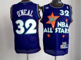 Adidas Orlando Magic #32 ONEAL Swingman Purple 1995 All Star Throwback NBA Jerseys