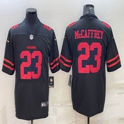 Nike San Francisco 49ers #23 Christian McCaffrey black Color Rush Limited Jersey