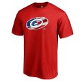 Men's Carolina Hurricanes Fanatics Branded Red Banner Wave T-Shirt