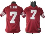 NCAA 7# ELWAY red jersey