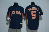 Houston Astros #5 Bagwell blue majestic baseball jersey