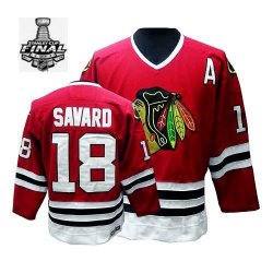 2013 NHL Stanley Cup Denis Savard 18 Red Throwback Chicago Blackhawks Jerseys