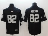 Oakland Raiders #82 Jordy Nelson Nike black Color Rush Limited Jersey