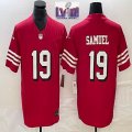 Nike 49ers #19 Deebo Samuel throwback red Nike Vapor F.U.S.E. Limited Jersey 03