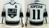 Los Angeles Kings #11 Anze Kopitar kids white nhl jerseys