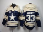 Nike Dallas Cowboys #33 Tony Dorsett blue beige nfl Hooded Sweatshirt