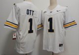 California Golden Bears #1 Jaydn Ott white college football jerseys-XST