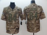 Pittsburgh Steelers #84 Antonio Brown Nike Camo Salute to Service Retired Player Limited Jersey