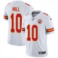 Nike Kansas City Chiefs #10 Hill white Color Rush Limited Jerseys