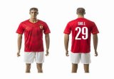 2015-2016 Guangzhou club GAO.L #29 soccer jersey red