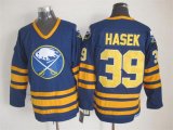 Buffalo Sabres Dominik Hasek #39 Blue CCM NHL hockey Jerseys