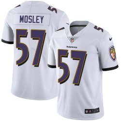 Baltimore Ravens #57 Mosley Nike white Color Rush Limited Jersey