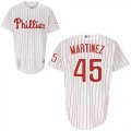 Philadelphia Phillies Pedro Martinez 45 white mlb jerseys