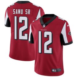 Nike Atlanta Falcons #12 Mohamed Sanu SR Red color Rush Limited Jersey