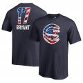 Youth Chicago Cubs Kris Bryant Fanatics Branded Navy 2018 Memorial Day Banner Wave Player T-Shirt