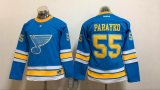 St.Louis Blues #55 Colton Parayko blue NHL hockey Jerseys