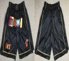 Miami Heat black nba shorts city version