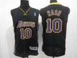 nba los angeles lakers #10 steve nash black purple jerseys