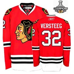 Chicago Blackhawks #32 VERSTEEG red NHL Jerseys