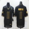 Nike Raiders #11 Henry Ruggs III throwback black Salute To Service Limited Jersey-BD